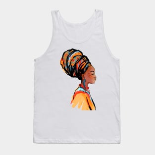 Black Woman Tank Top